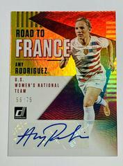 Amy Rodriguez [Gold] #RF-AR Soccer Cards 2018 Panini Donruss Road to France Autographs Prices