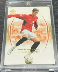 Cristiano Ronaldo [Gold] #67 Soccer Cards 2004 SP Authentic Manchester United Prices