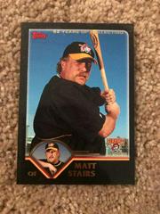 Matt Stairs [Black] #587 Baseball Cards 2003 Topps Prices