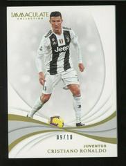 Cristiano Ronaldo [Gold] Soccer Cards 2018 Panini Immaculate Prices