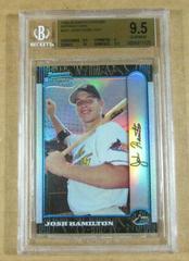 Josh Hamilton [Refractor] #431 Baseball Cards 1999 Bowman Chrome Prices