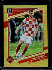 Ivan Perisic [Optic Gold] Soccer Cards 2021 Panini Donruss Road to Qatar Prices