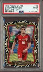 Christian Pulisic [Zebra Die Cut] Soccer Cards 2017 Panini Select Prices
