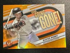 Buster Posey [Orange] Baseball Cards 2023 Topps Pristine Going Gone Prices