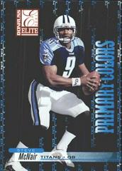 Steve McNair [Blue] Football Cards 2001 Panini Donruss Elite Primary Colors Prices