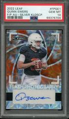 Quinn Ewers [Kaleidoscope Silver] #FP-QE1 Football Cards 2022 Leaf Flash Photography Autographs Prices