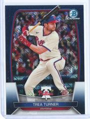 Trea Turner [Mega Box Mojo Navy] Baseball Cards 2023 Bowman Prices