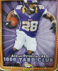 Adrian Peterson #1 Football Cards 2013 Topps 1000 Yard Club Prices