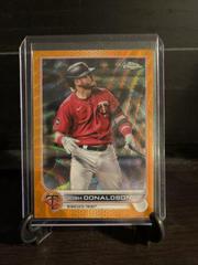 Josh Donaldson [Orange Wave] Baseball Cards 2022 Topps Chrome Prices