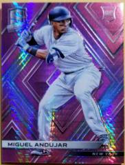 Miguel Andujar [Neon Pink] #100 Baseball Cards 2018 Panini Chronicles Spectra Prices