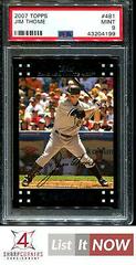 Jim Thome [With Signature] #481 Baseball Cards 2007 Topps Prices