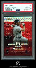 Albert Pujols [Xfractor] #95 Baseball Cards 2003 Finest Prices