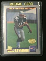 Richard Seymour [Collection] #360 Football Cards 2001 Topps Prices