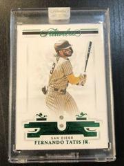 Fernando Tatis Jr. [Emerald] #3 Baseball Cards 2021 Panini Flawless Prices
