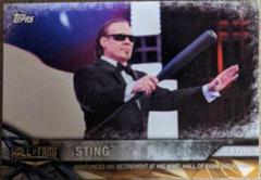 Sting Wrestling Cards 2017 Topps WWE Road To Wrestlemania Prices