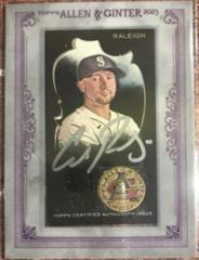 Cal Raleigh [X Silver] Baseball Cards 2023 Topps Allen & Ginter Mini Framed Autographs Prices