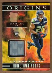 Zach Charbonnet [Gold] #HR-ZC Football Cards 2023 Panini Origins Hometown Roots Prices