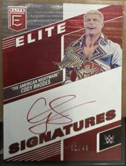 The American Nightmare Cody Rhodes [Red] #13 Wrestling Cards 2023 Donruss Elite WWE Elite Signature Prices