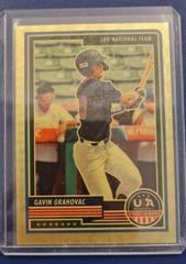 Gavin Grahovac [Gold] #50 Baseball Cards 2023 Panini Stars & Stripes USA Prices