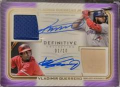 Vladimir Guerrero Jr. , Ronald Acuna Jr. #DAC-SA Baseball Cards 2023 Topps Definitive Dual Autograph Collection Prices