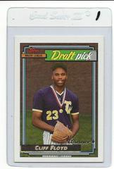 Cliff Floyd [Winner] #186 Baseball Cards 1992 Topps Gold Prices