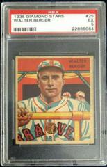 Walter Berger #25 Baseball Cards 1935 Diamond Stars Prices