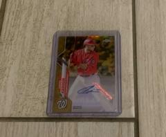 Carter Kieboom [Gold] Baseball Cards 2020 Topps Chrome Update Autographs Prices