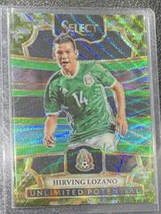 Hirving Lozano [Camo] Soccer Cards 2017 Panini Select Unlimited Potential Prices