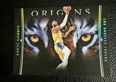 LeBron James #2 Basketball Cards 2023 Panini Origins Tiger Eyes Prices