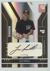 Ian Snell [Autograph] #173 Baseball Cards 2004 Donruss Elite Prices