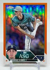 George Kirby [Orange] #ASGC-36 Baseball Cards 2023 Topps Chrome Update All Star Game Prices