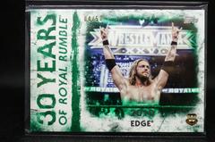Edge Wrestling Cards 2018 Topps WWE Undisputed 30 Years of Royal Rumble Prices