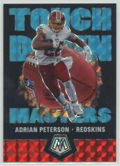 Adrian Peterson [Blue Fluorescent] #TM3 Football Cards 2020 Panini Mosaic Touchdown Masters Prices