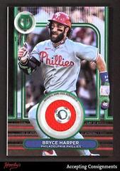 Bryce Harper [Green] #SOA-BH Baseball Cards 2024 Topps Tribute Stamp of Approval Prices