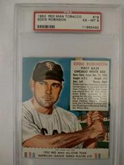 Eddie Robinson #18 Baseball Cards 1952 Red Man Tobacco Prices