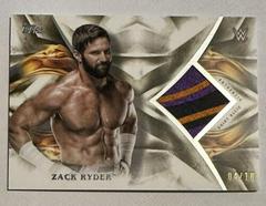 Zack Ryder [Gold] #UR-ZR Wrestling Cards 2019 Topps WWE Undisputed Relic Prices