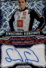 Sammy Smith [Purple Velocity] #S-SS Racing Cards 2022 Panini Prizm Nascar Sensational Signatures Prices