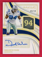 DeMarcus Ware #22 Football Cards 2023 Panini Immaculate Numbers Signature Prices