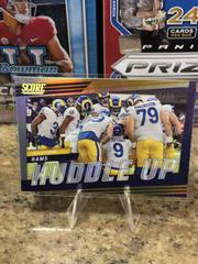 Los Angeles Rams [Gold Zone] Football Cards 2022 Panini Score Huddle Up Prices
