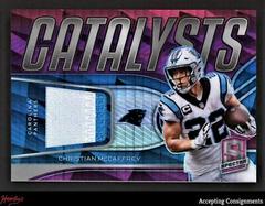 Christian McCaffrey [Neon Pink] Football Cards 2022 Panini Spectra Catalysts Prices