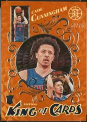 Cade Cunningham [Orange] #30 Basketball Cards 2021 Panini Illusions King of Cards Prices