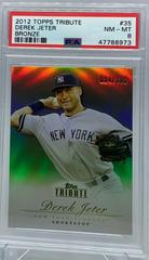 Derek Jeter [Bronze] #35 Baseball Cards 2012 Topps Tribute Prices