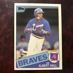 Albert Hall #676 Baseball Cards 1985 Topps Tiffany Prices