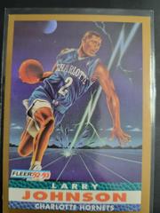 Larry Johnson #253 Basketball Cards 1992 Fleer Prices