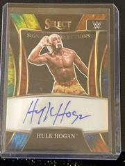 Hulk Hogan [Tie Dye Prizm] #SN-HHG Wrestling Cards 2022 Panini Select WWE Signature Selections Prices
