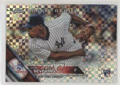 Luis Severino [Xfractor] Baseball Cards 2016 Topps Chrome Update Prices