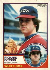 Richard Dotson #46 Baseball Cards 1983 O Pee Chee Prices