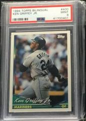 Ken Griffey Jr. Baseball Cards 1994 Topps Bilingual Prices
