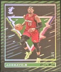 Bam Adebayo [Green] #110 Basketball Cards 2023 Panini Recon Prices
