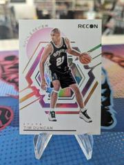 Tim Duncan #3 Basketball Cards 2023 Panini Recon Rookie Review Prices